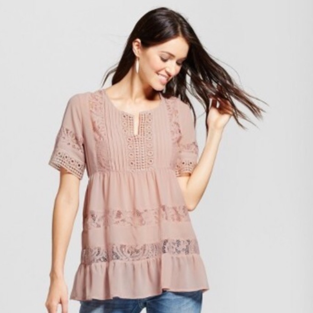 Knox Rose Dusty Pink Blouse